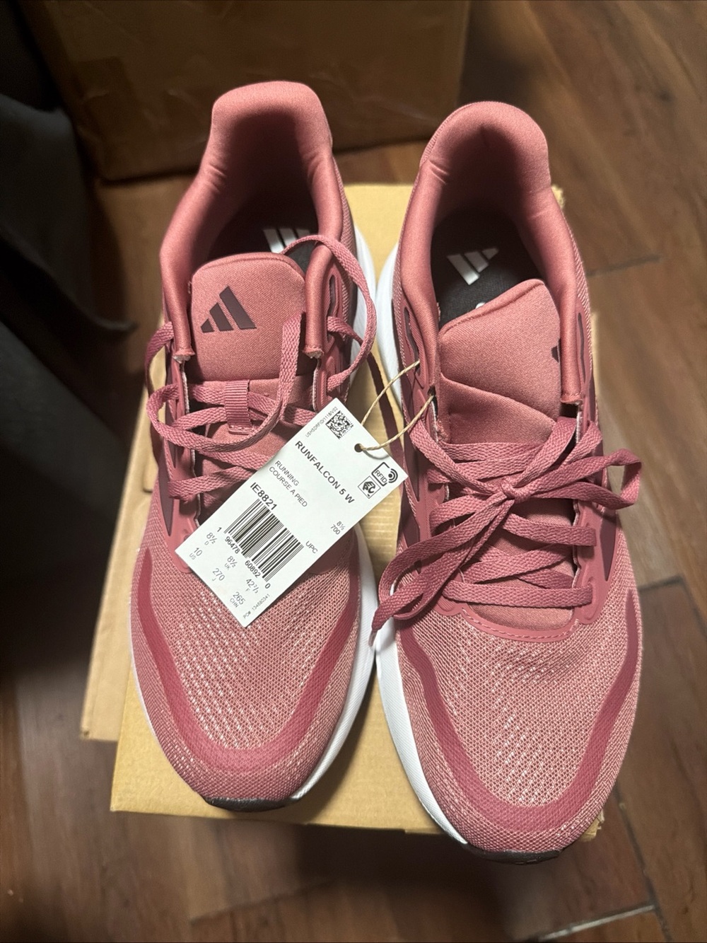 Adidas Wmns Runfalcon 5 Crimson' / IE8821 / Women's Size 10